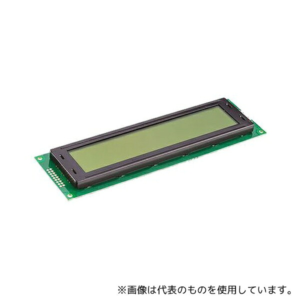 Fordata FC4004A00-FHYYBW-51LE 半透過型 英数字 LCD英数字ディスプレイ 黄緑 4列40文字|ファーストFACTORY