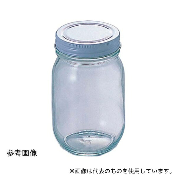 磯矢硝子工業 M-70 サンプルパック(マヨネーズ瓶) ガラス容器本体/キャップ(金属) 1箱(100本入)