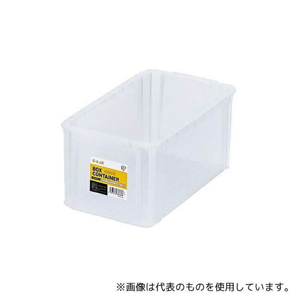 アイリスオーヤマ EA506LD-4BA 334x200x158mm 収納ボックス(クリアー/6個)