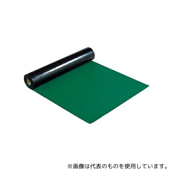 ホーザン F-705 導電性カラーマット(グリーン) NBR 補強繊維無し