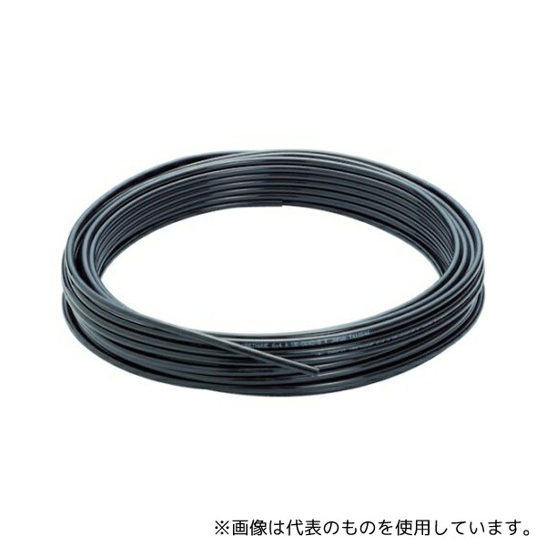 ピスコ UB1065-100-B ポリウレタンチューブ 黒 10×6.5 100M