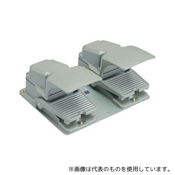 大阪自動電機 OFL-TW-SM2C フットスイッチ 産業用防雨形・保護カバー付 定格6A-250VAC