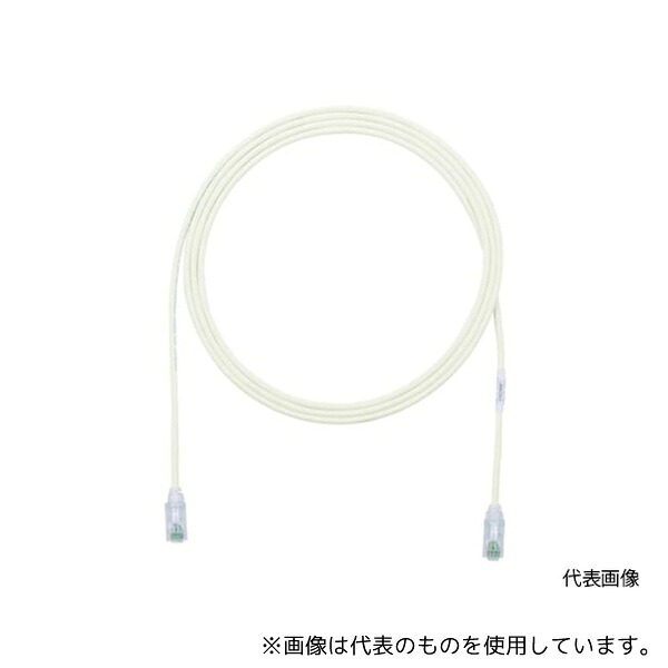 パンドウイットコーポレーション UTP28SP30M カテゴリ6細径パッチコード 30m オフホワイト