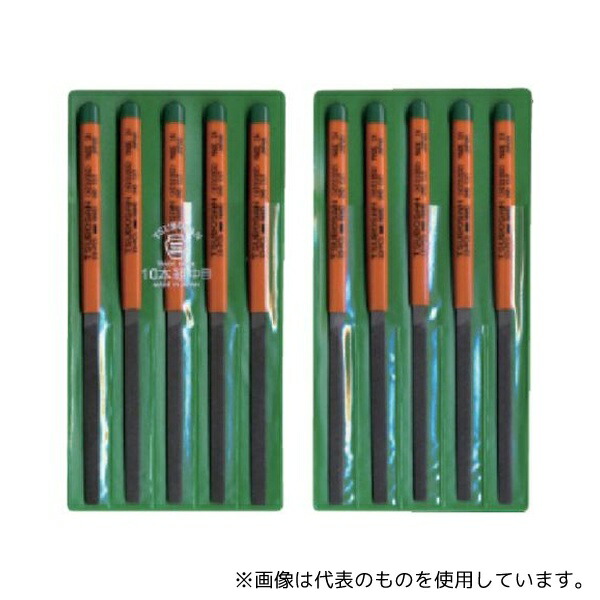 ツボサン HI010-02 組ヤスリ 10本組 平 中目 5,958円