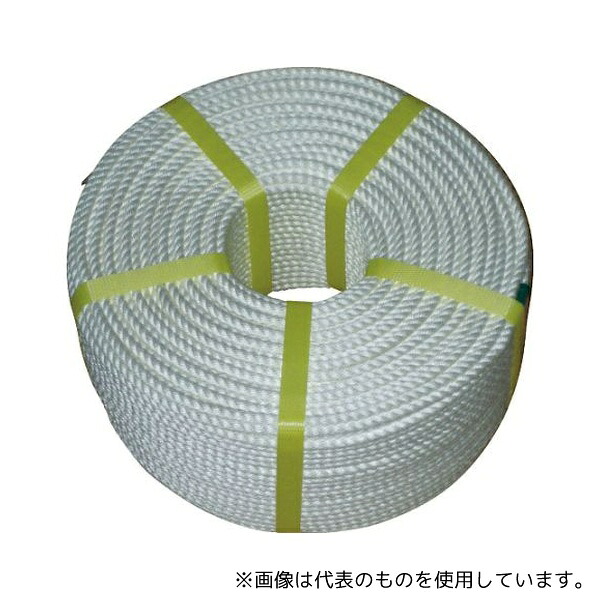 高木綱業 36-7324 JISビニロンロープ 6.0mm×200m
