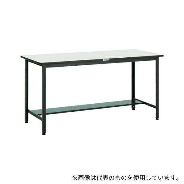 トラスコ中山 HAEWP-1575 中荷重立作業台(500kg)HAEW型 1500X750XH885 基本タイプ ダークグレー色