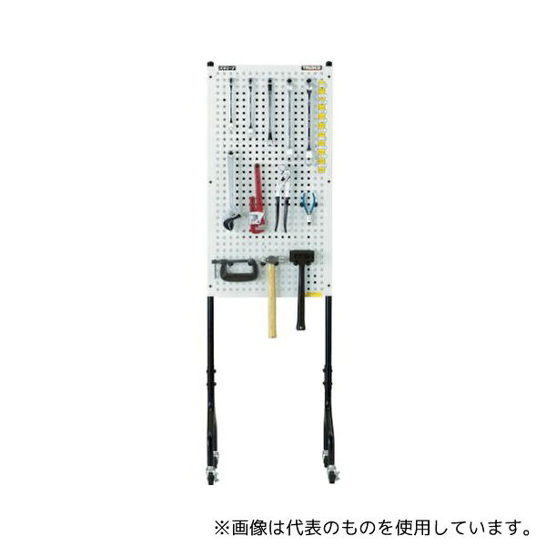 トラスコ中山 TUR-2C ライトパンチングパネル パネリーナ両面式 キャスター付