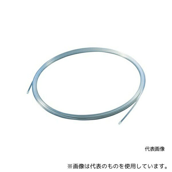 トラスコ中山 TPFA12-10 フッ素樹脂チューブ 内径10mmX外径12mm 長さ10m