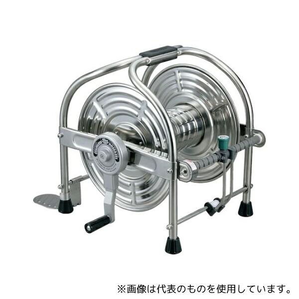 ハタヤリミテッド SLA-0 ステンレス(SUS304)ホースリール 40m用リール本体のみ