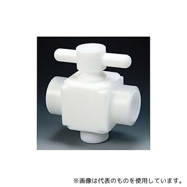 フロンケミカル NR1304-001 フッ素樹脂 二方バルブ両メスタイプ RC1/4|ファーストFACTORY