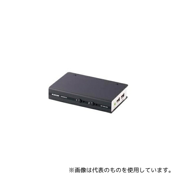 エレコム KVM-DVHDU2 パソコン切替器 DVI対応 BOX型 2ポート