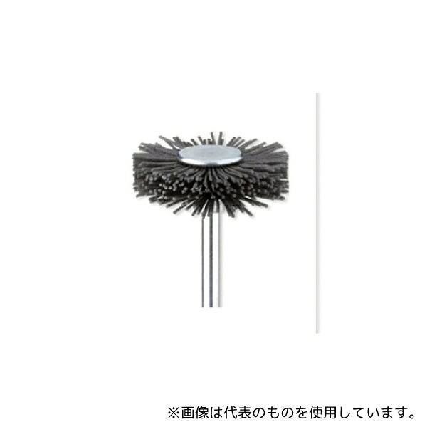 ミニター FC3211 ダイヤモンド砥粒入ナイロンブラシ #400 Φ25×7