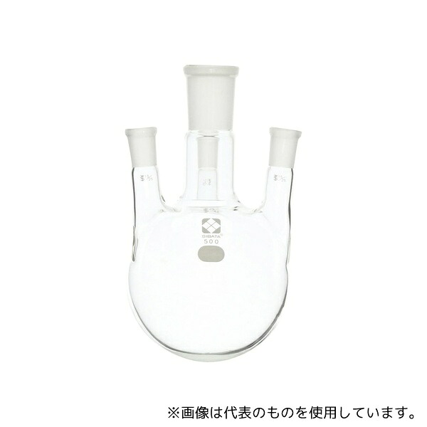 柴田科学 005340-29500 共通摺合四口丸底フラスコ 500mL