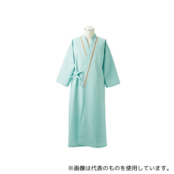 住商モンブラン 59-443 3L 患者衣(男女兼用) 59-443 グリーン3L