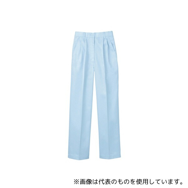 住商モンブラン 7-036 M パンツ レディス サックス 半ゴム