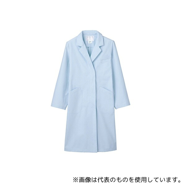 住商モンブラン 71-063 M 女子診察衣S 長袖 サックス