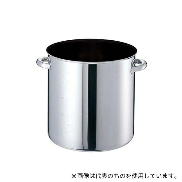 江部松商事 8688210 EBM モリブデンジIIプラス 寸胴鍋 24cm 蓋無 ノンスティック|ファーストFACTORY