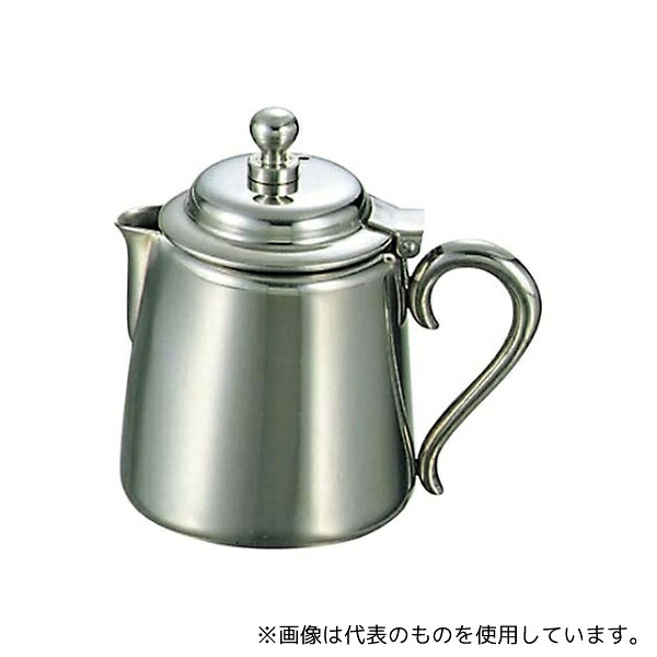 三宝産業 1772800 UK 18-8 M型 ミルクポット 3人用 100mL