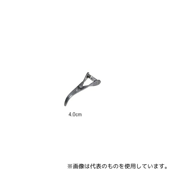 日本フリッツメディコ V232-1333 ブルドック血管鉗子 4.0cm 強弯