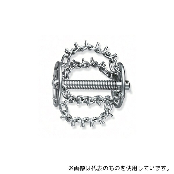 アサダ R72286 排水管掃除機用交換先端ツール スパイクカッタ75 φ22mmワイヤ用