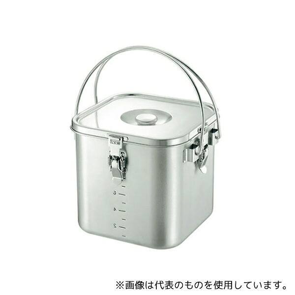 本間製作所 57424 19-0IH対応スタッキング角型給食缶 24cm 24,652円