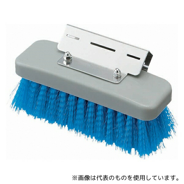 山崎産業(コンドル) CL520-000X-MB-BL HGワンタッチブラシ BL(ブルー) 1ケース(10個入)
