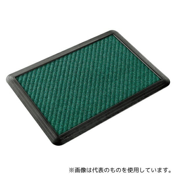 山崎産業(コンドル) F-38-6S-G 消毒マット #6セット(グリーン)