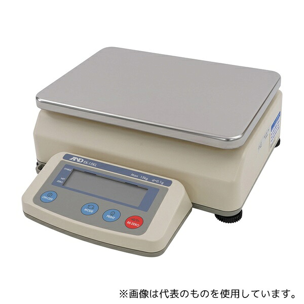 エー・アンド・デイ パーソナル大型電子天びん EK-Lシリーズ ひょう量:15kg 最小表示:0.1g EK-15KL 1個