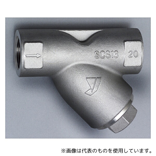 ヨシタケ SY-17(80メッシュ) -20A Y型ストレーナー SY-17(80メッシュ)(20A、3/4B)接続:JISRc