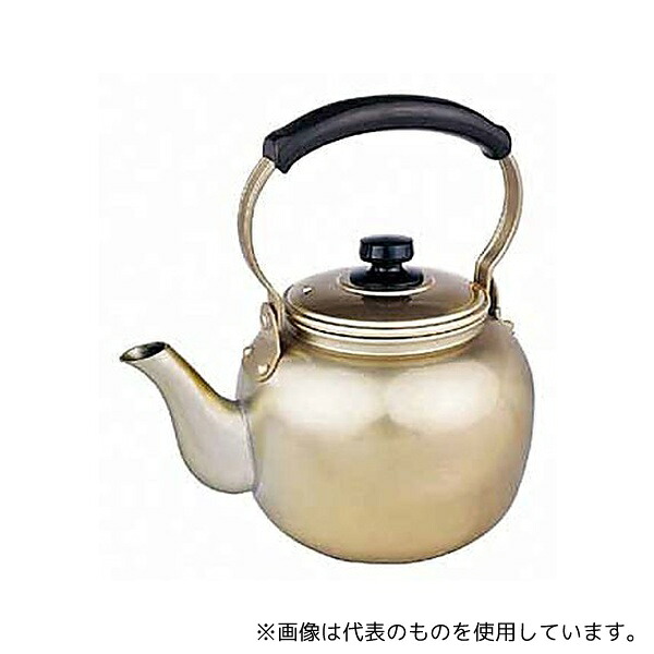 アカオアルミ BYW01002 しゅう酸アルマイト湯沸 2L