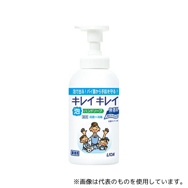 ライオンハイジーン BPPGHULP キレイキレイ薬用泡ハンドソープ プロ無香料 550mL×12入