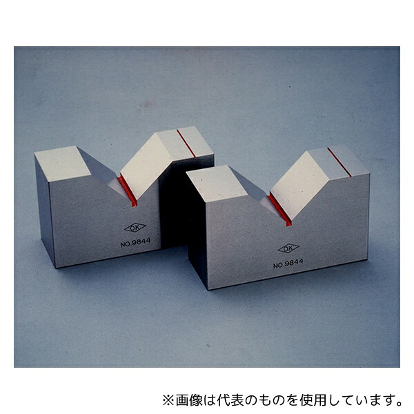 大菱計器製作所 JA201 硬鋼製精密Vブロック A級 38 1組(2個入)