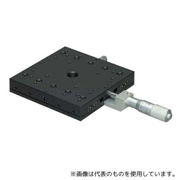 中央精機 LS-149-C1 X軸スリムステージ V溝・クロスローラー(125×125)