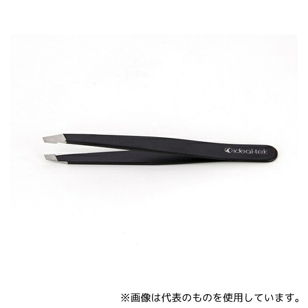 IDEAL-TEK ID-SLANT.S.B ビューティーツイザー 毛抜き ブラック