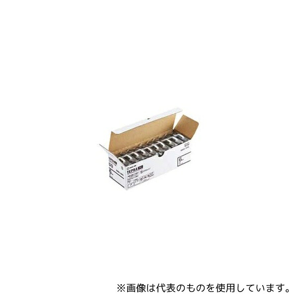 キングジム ST9K-10PN PROテープ 透明に黒字 9mm 10個