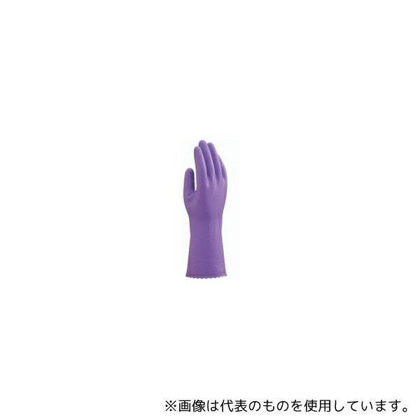 ショーワグローブ ナイスハンドミュー 厚手 L バイオレット 10双