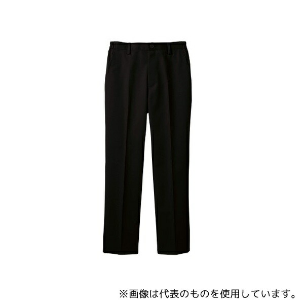 住商モンブラン CV7511-0 チノパンツ 兼用 黒 LL