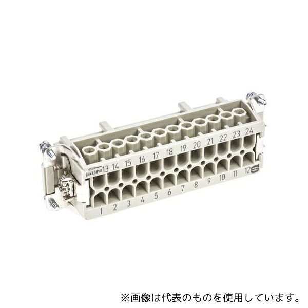 Harting 9330242701 インサート Han E シリーズ メス 24極 16A 500 V|ファーストFACTORY