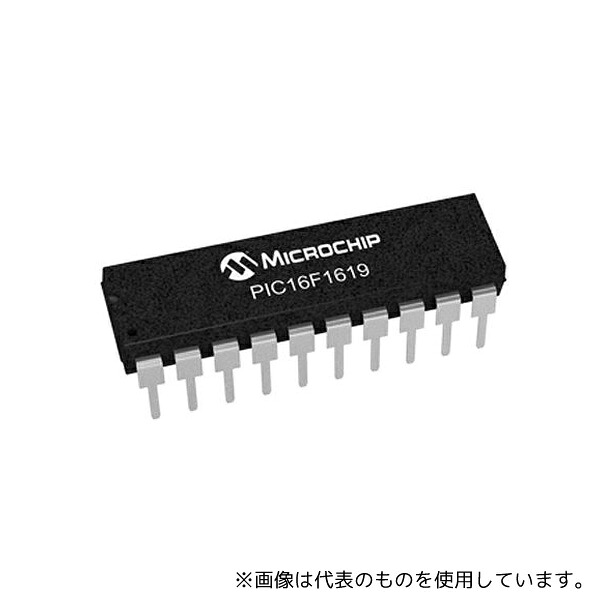Microchip PIC16F1619-I/P マイコン 8ビット RISC PIC16LF 32MHz 14 kB フラッシュ 20-Pin PDIP 1袋(5個入)｜ファーストFACTORY