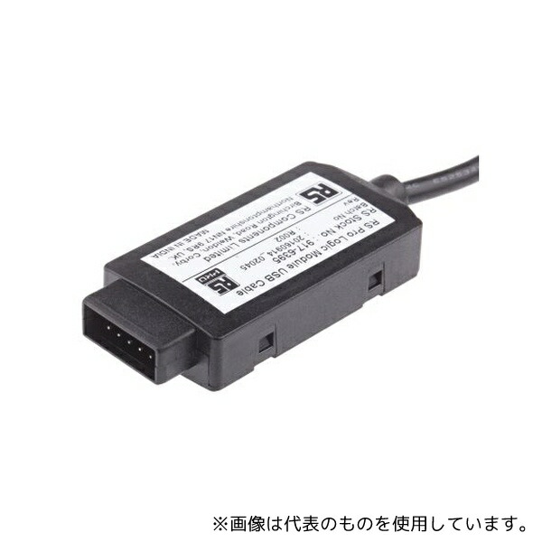 RS Pro 917-6395 USBケーブル ロジックモジュール用