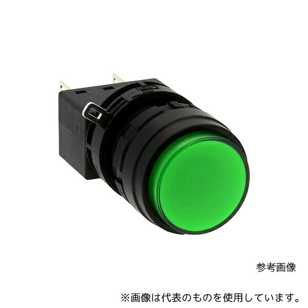 IDEC LW1B-M2C1VLG Φ22LWシリーズ押ボタンスイッチ丸形(突形ボタン)