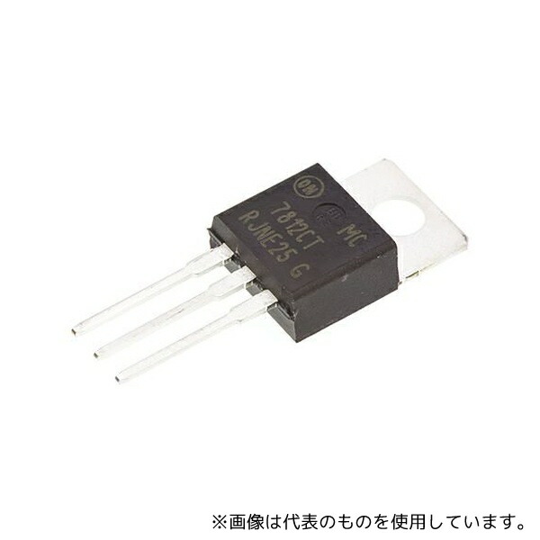 ON Semiconductor MC7812CTG 正電圧 3端子レギュレータ 12 V 1A 固定出力 スルーホール TO-220 3-Pin 1セット(50個入)