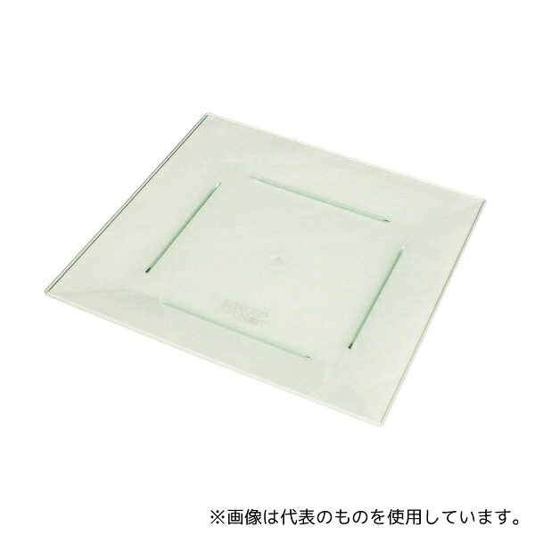 ニシキ(食品容器) 8386520 プラ容器 角皿 中(10枚入)エメラルドグリーン
