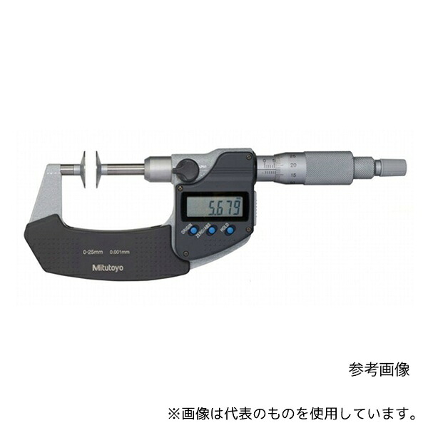 ミツトヨ PDM-25MX デジマチック歯厚マイクロメータ 369-250-30