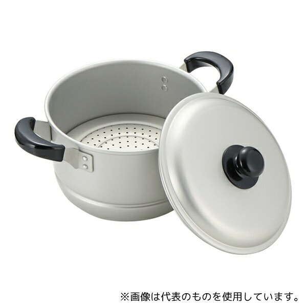 パール金属 H-2414 ニューセレット アルミ両手兼用鍋 20cm