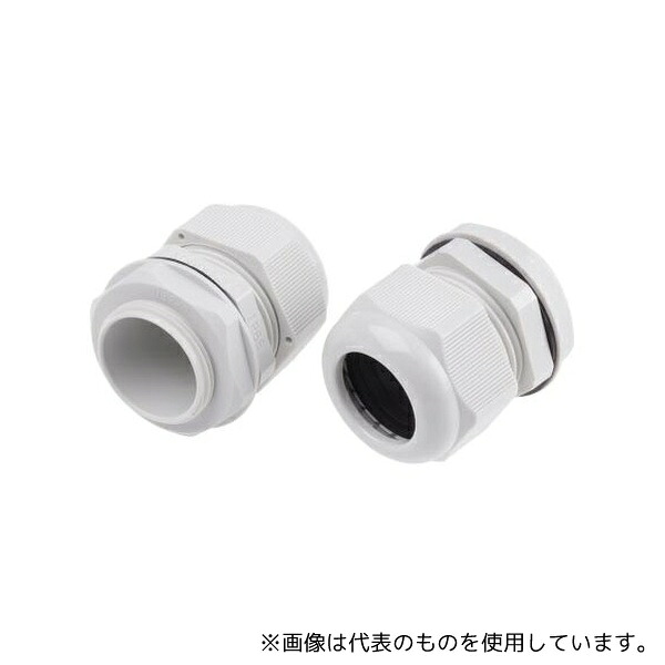 RS Pro 822-9754 ケーブルグランド、 径:M32、 材質:ナイロン 66、 ロックナット付き 1袋(10個入)