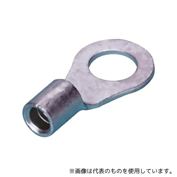 JST 80-16 非絶縁 丸形圧着端子 80シリーズ 内径:17mm スタッド径:M16 (5/8) アンシュラウド 1袋(25個入)｜ファーストFACTORY