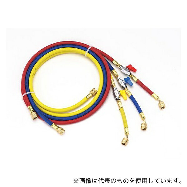 タスコ TA133AB バルブ付チャージホースセット