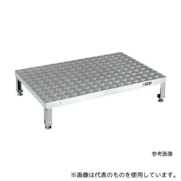 サカエ GA-0945HAL アルミ足踏台連結タイプ(高床用) W900×D450×H190～230mm