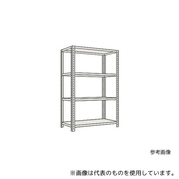 サカエ KFF1744 軽量開放型棚ボルトレス 100kg/段 高さ1800mm 4段タイプ W1800×D600×H1800mm 42,328円